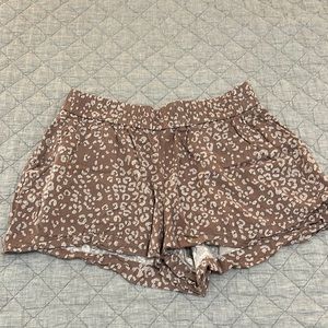 Target linen pull on shorts